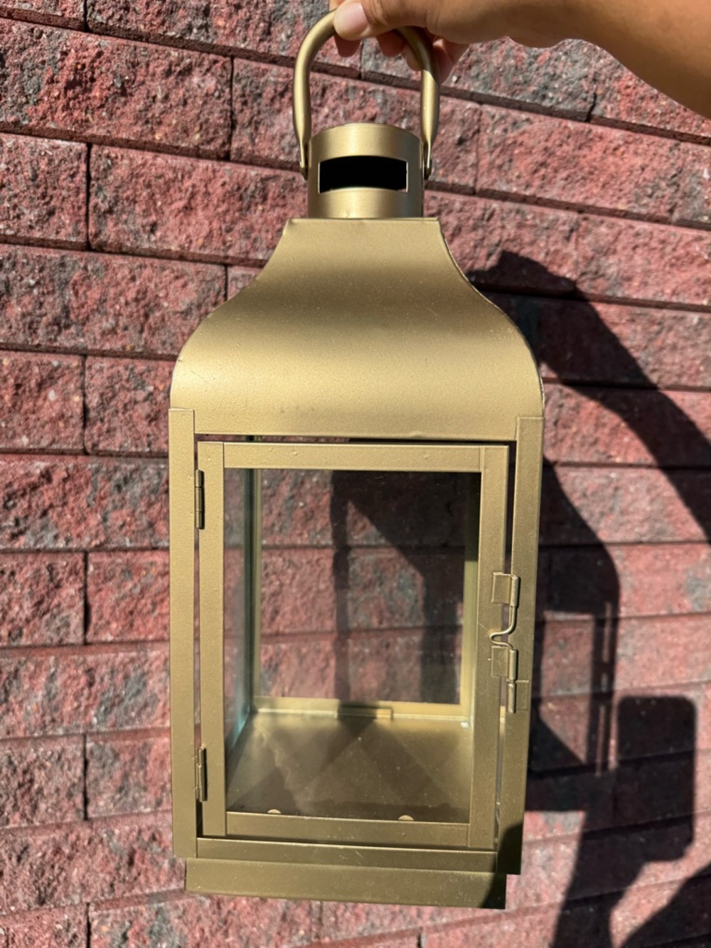 Medium Lantern with Panels - Home Accents